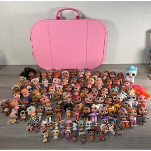 LOL SURPRISE Lot- On-The-Go Storage Case- See Desc for Details‎